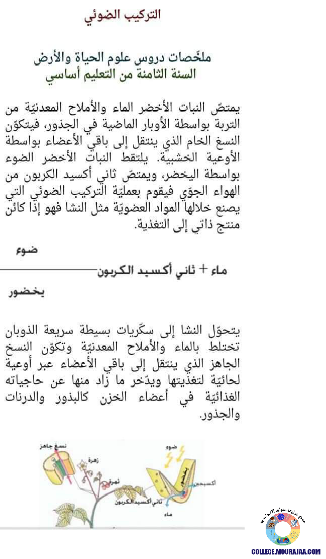 ملخصات_دروس_علوم_الحياة_و_الارض