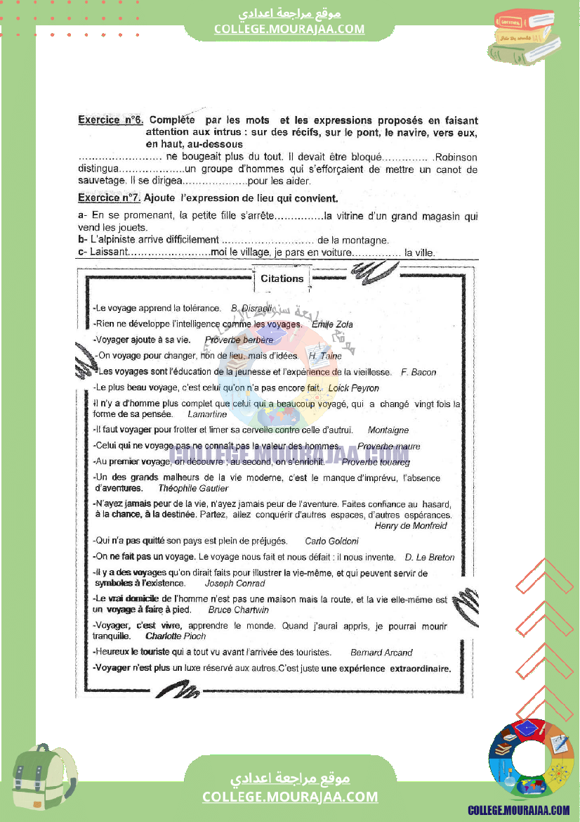 langue module 3 expression de lieu