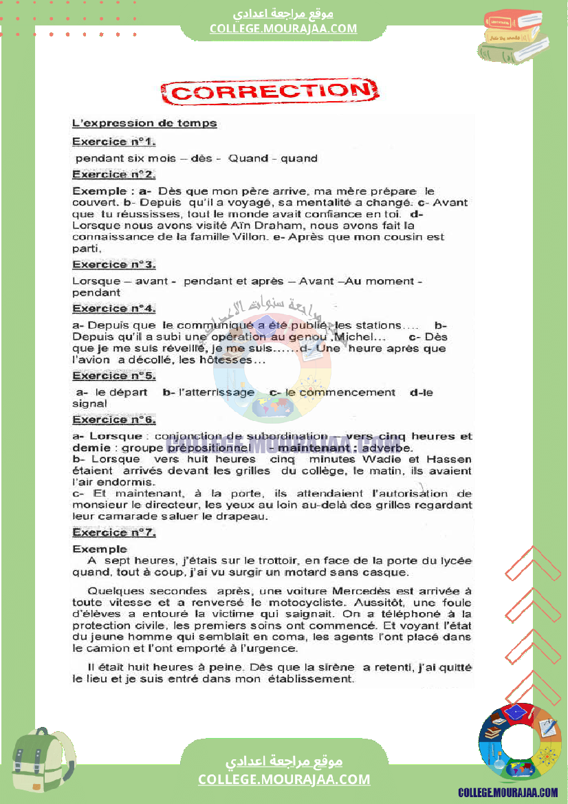 langue module 3 expression de temps