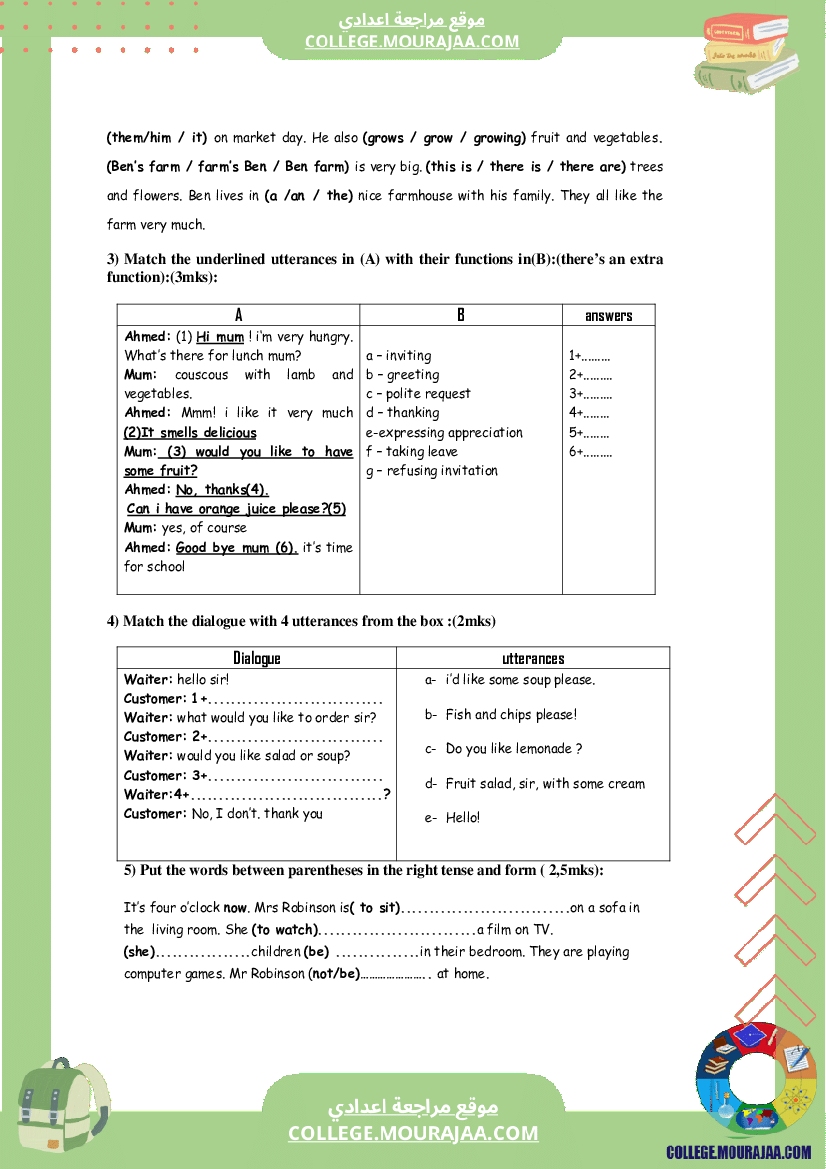 Mid-term_Test_2_english_7th_year