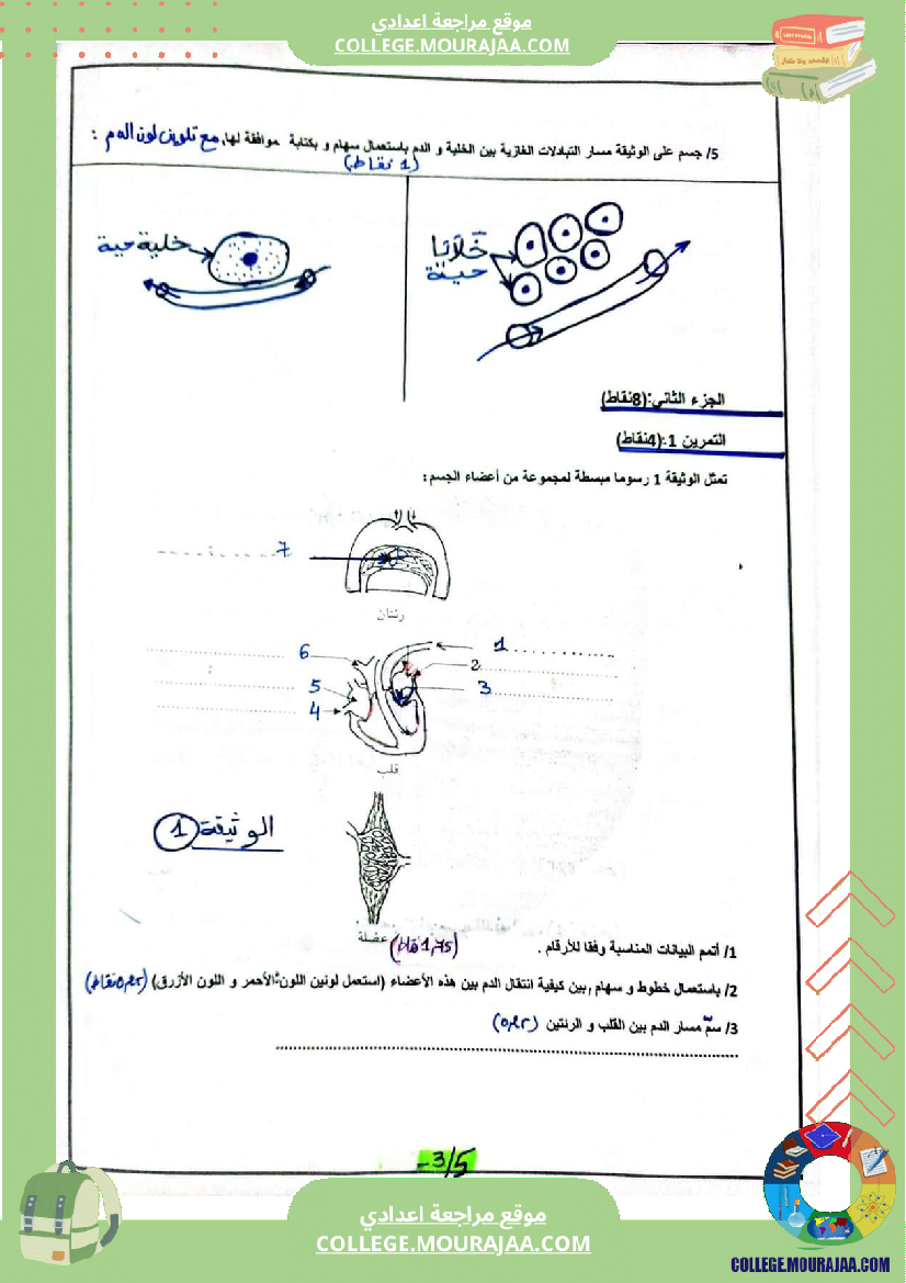 تاسعة_أساسي_فروض_تأليفية_svt