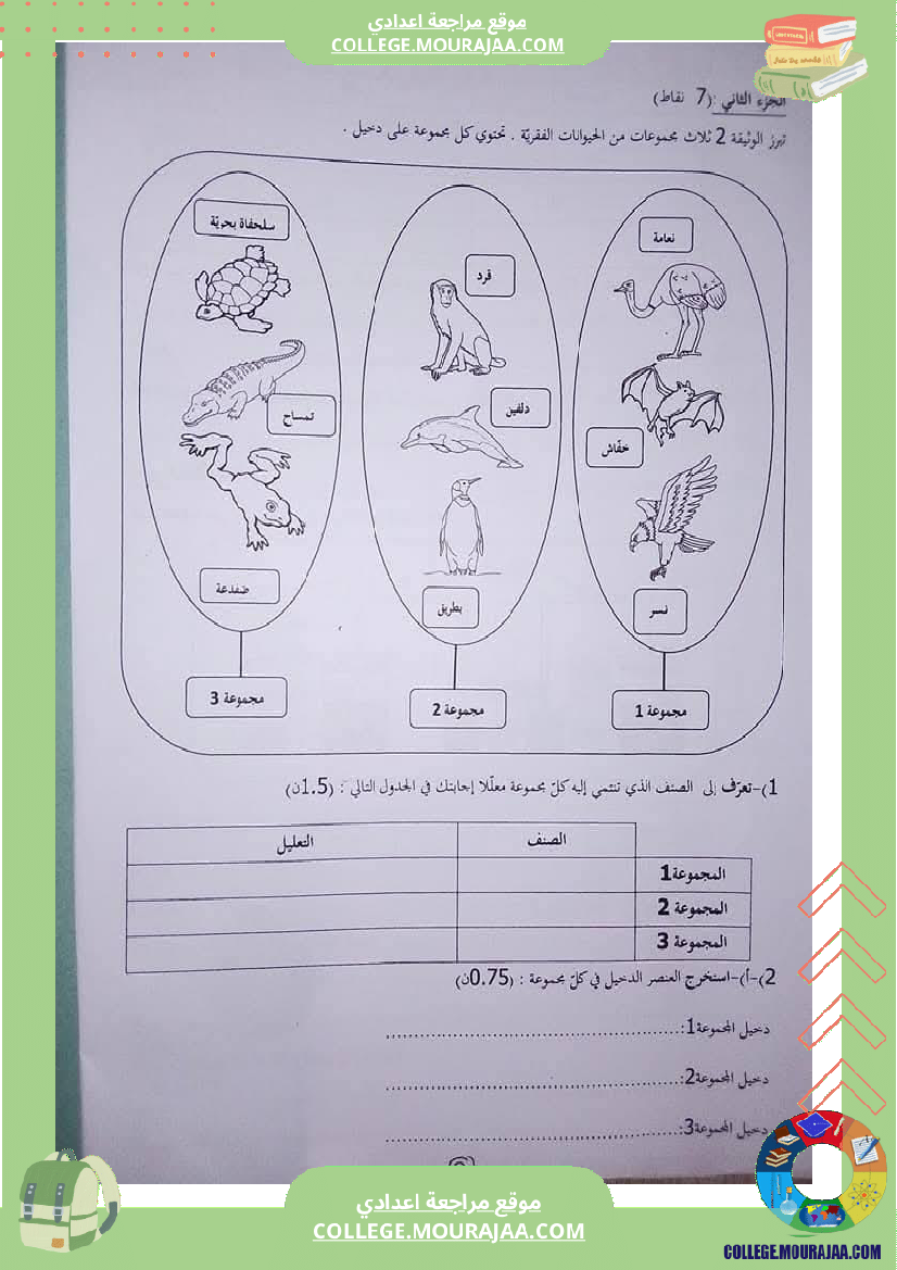 فرض_تأليفي_عدد_2_علوم_الحياة_و_الأرض_7_نموذجي