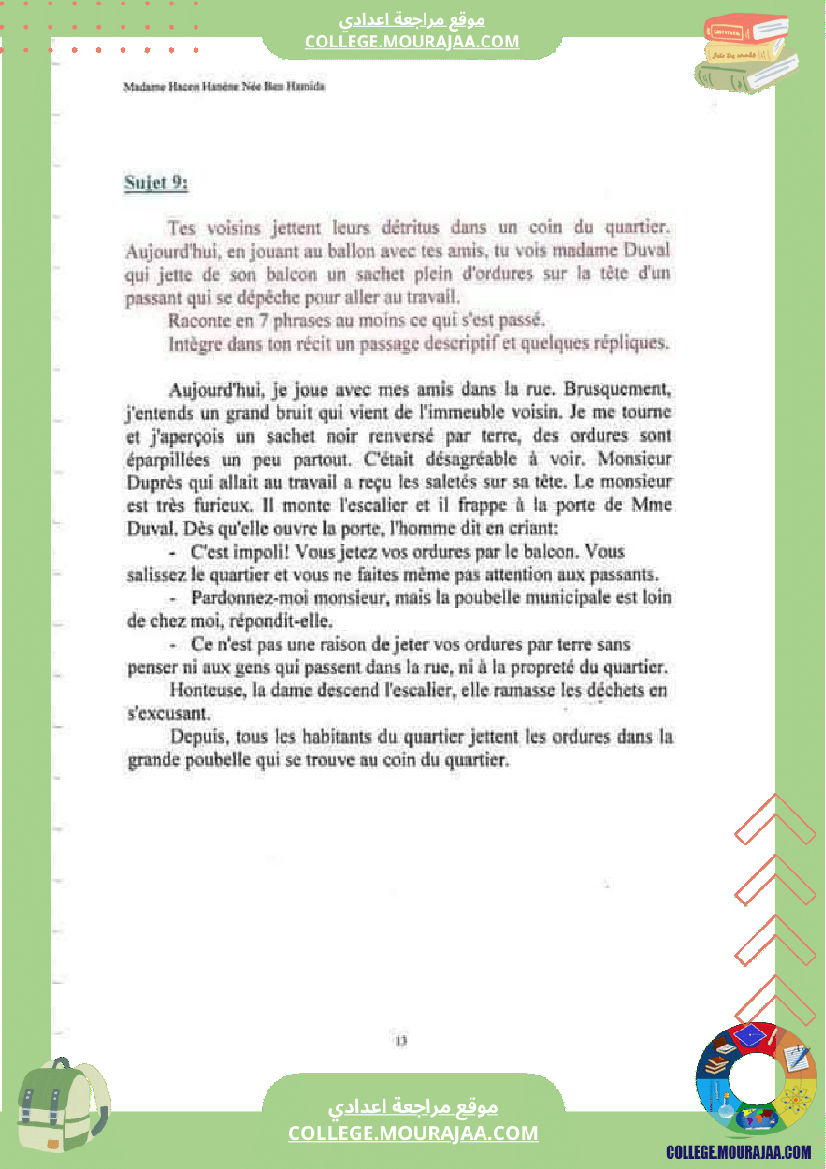 sujets_production_ecrite