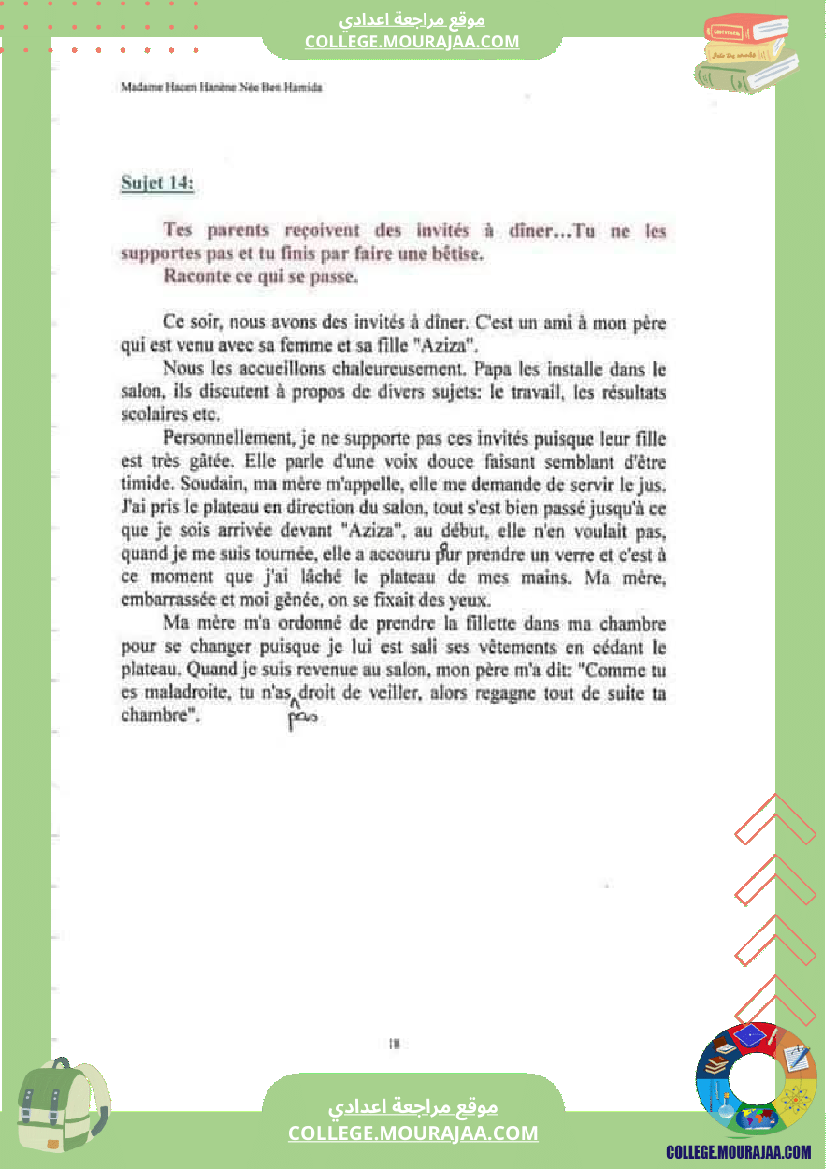 sujets_production_ecrite