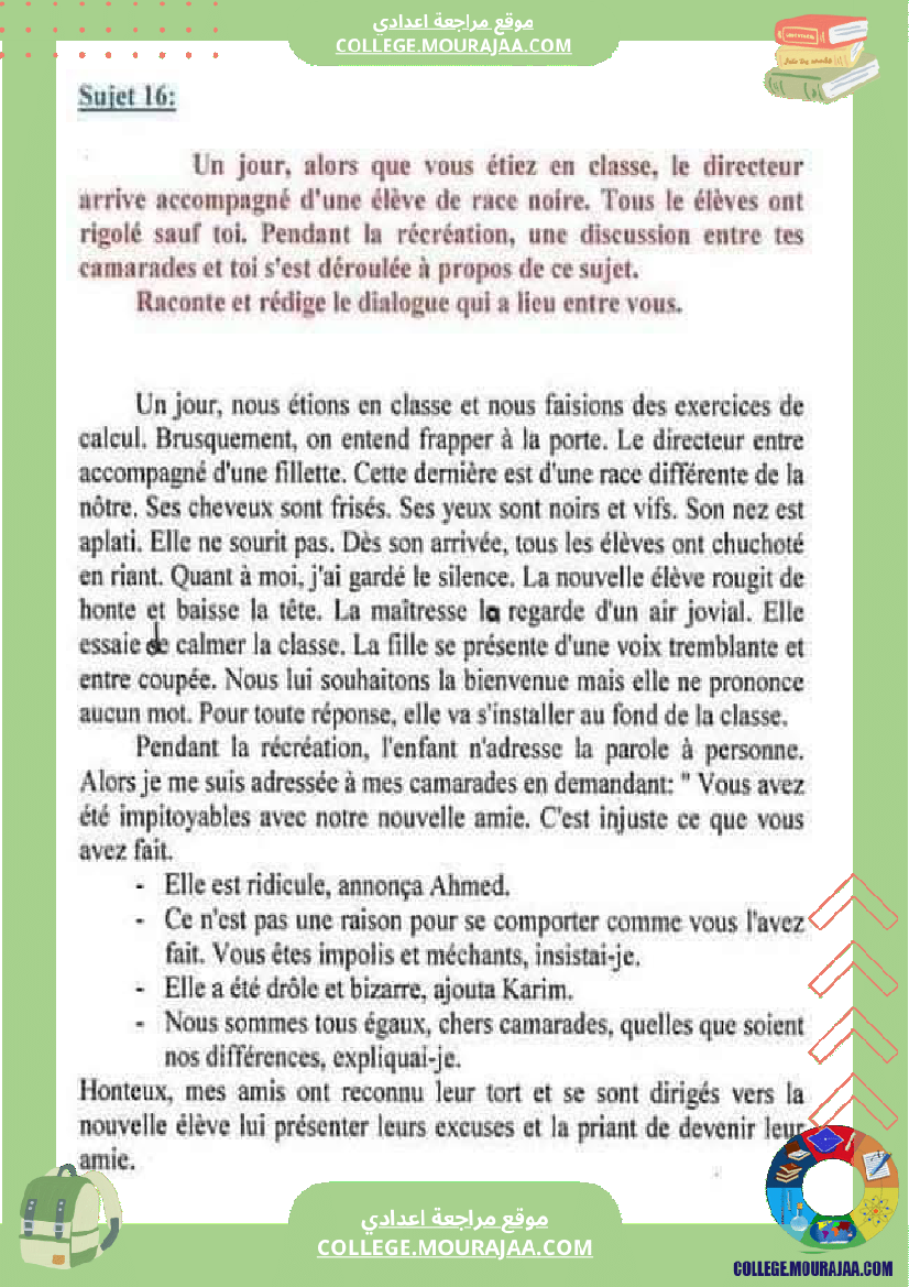 sujets_production_ecrite