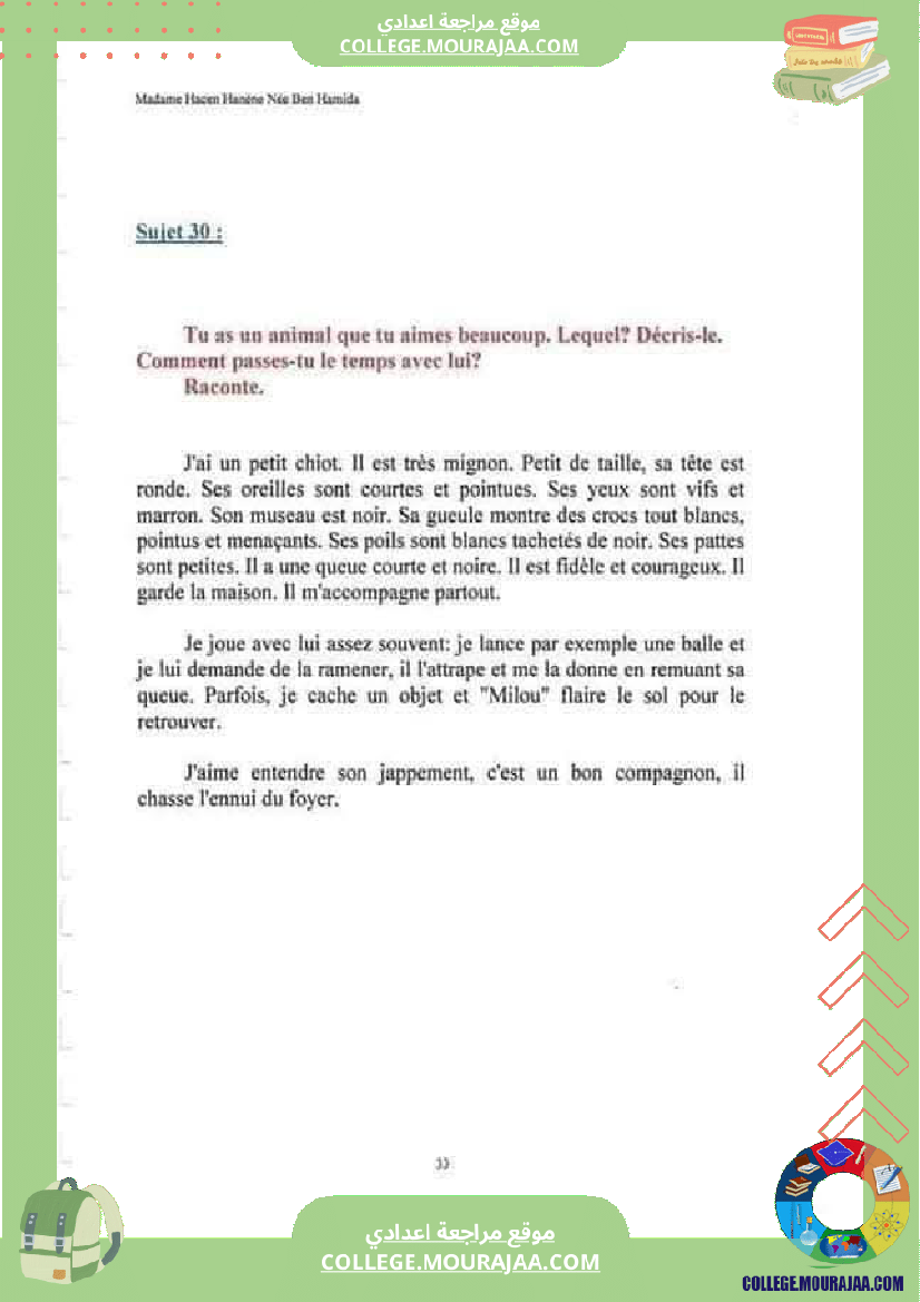 sujets_production_ecrite