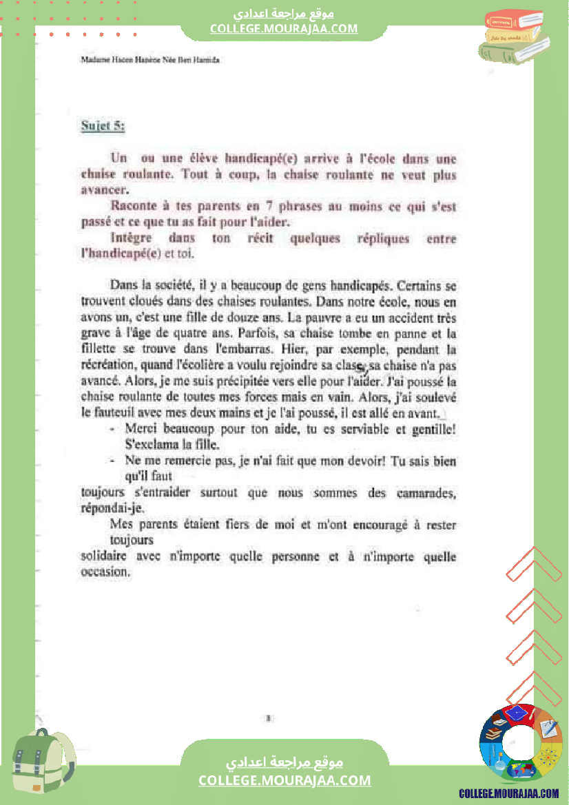 sujets_production_ecrite