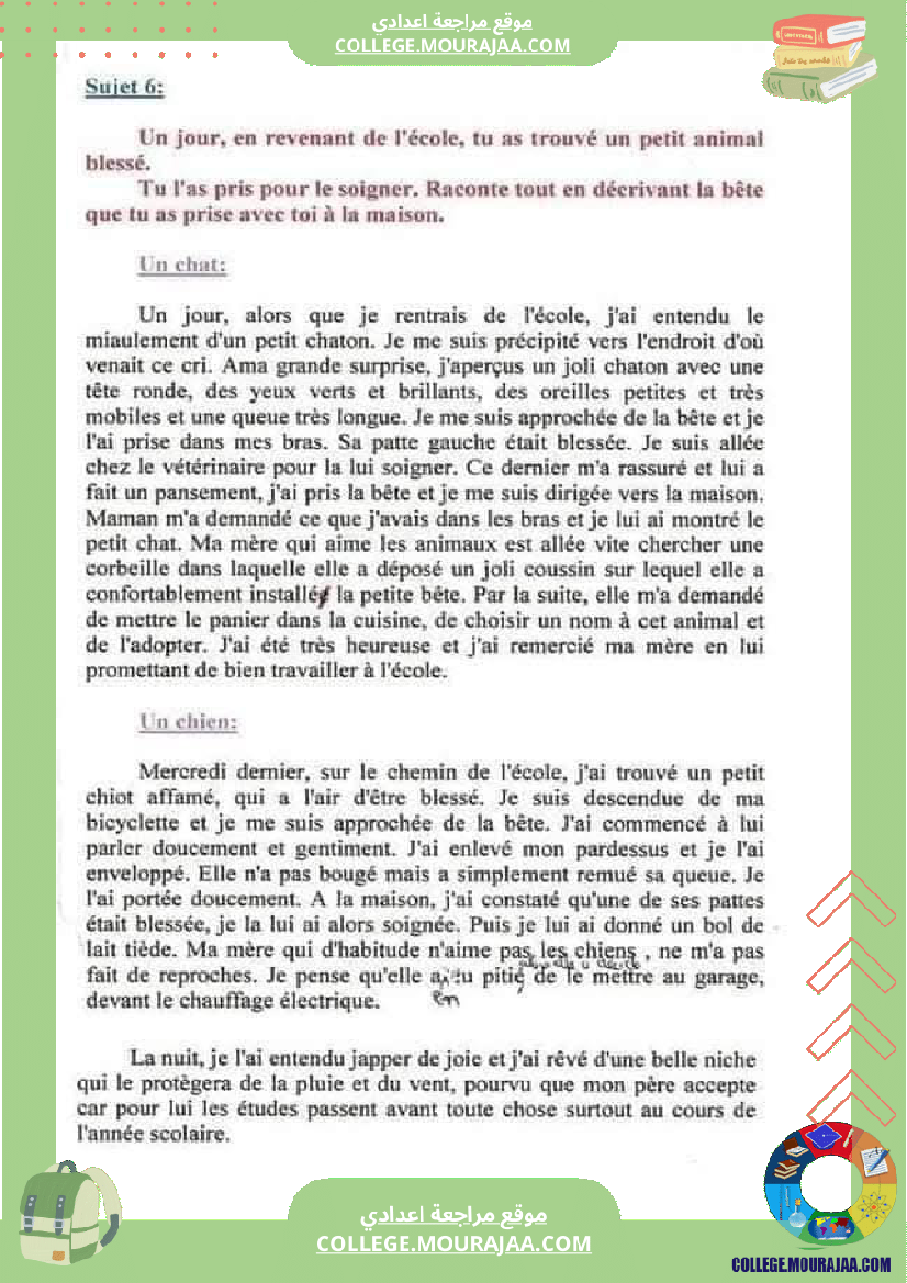 sujets_production_ecrite