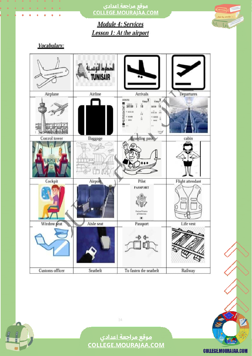 anglais 9 eme module 4