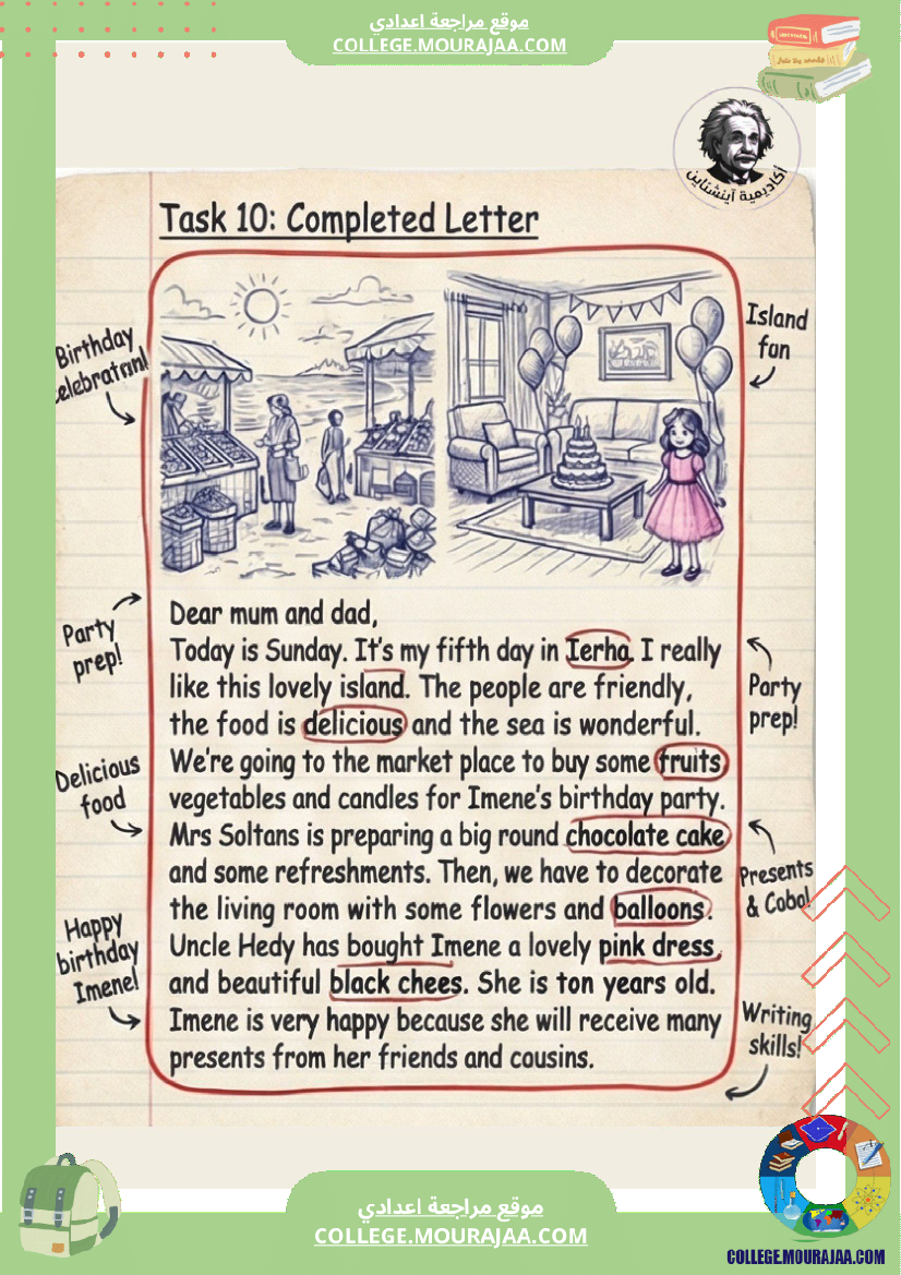 correction devoir de contrôle n 2 anglais 7eme annee un devoir clair et structure conf