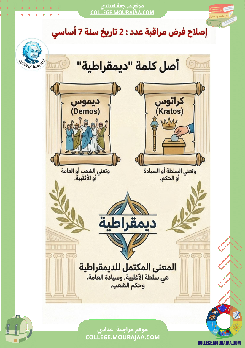 اصلاح فرض مراقبة سنة 7