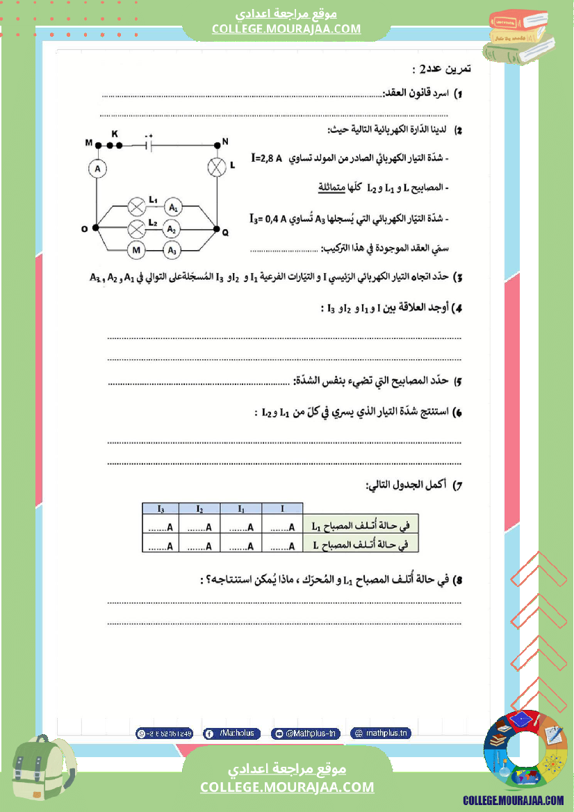 الثامنة_اساسي_فيزياء_فروض_مراقبة_عدد_2