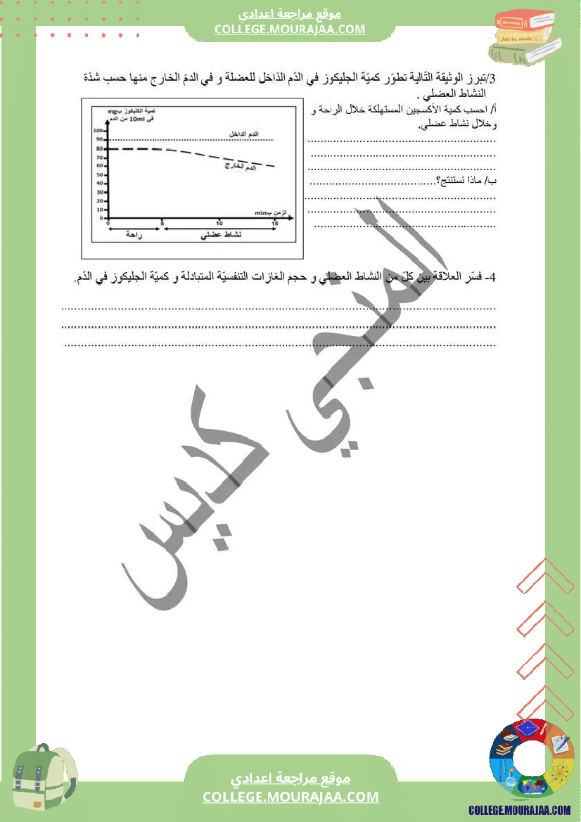 التنفس و التبادلات الغازية سنة التاسعة