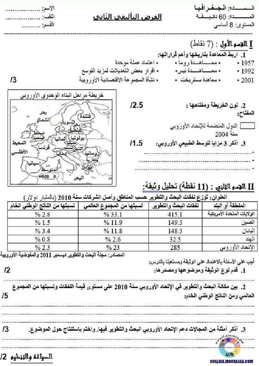 فرض_تاليفي_في_الجغرافيا_سنة_الثامنة_الثلاثي_الثاني_1