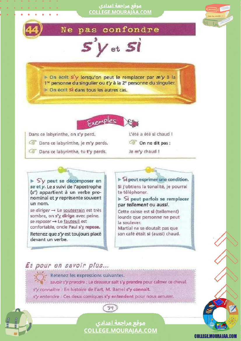 revision pour la 7 eme