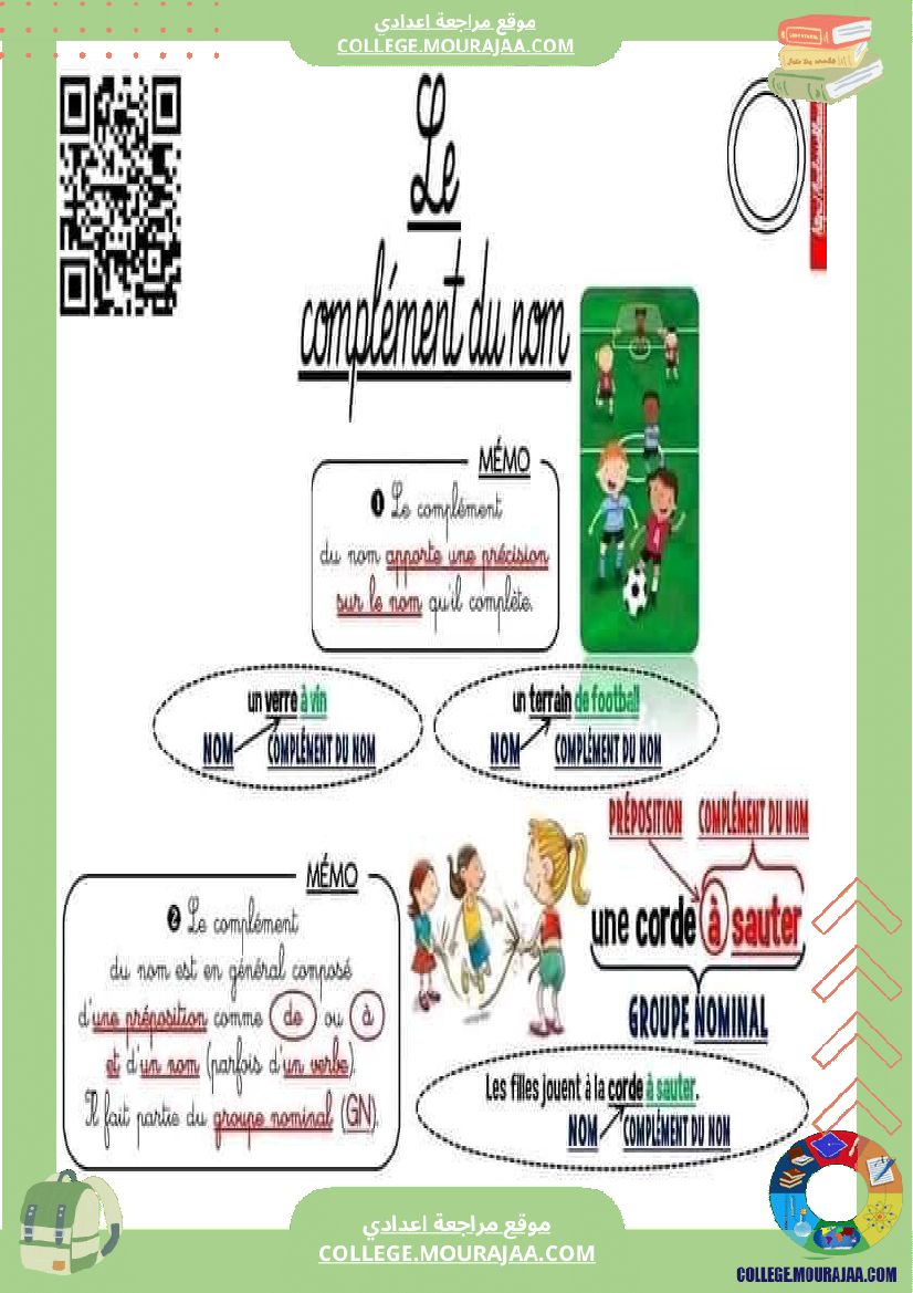 دروس فرنسية لسنوات السابعة و الثامنة و التاسعة 1