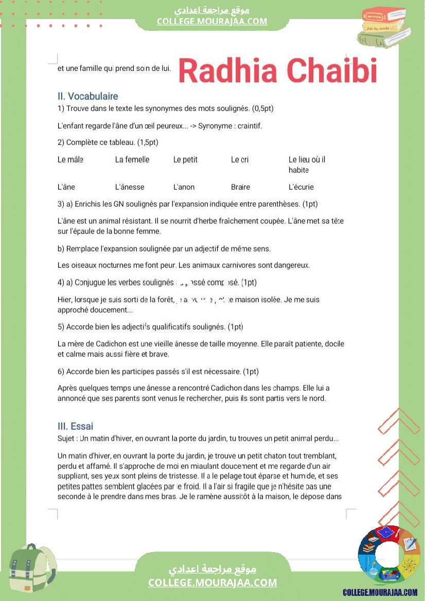 7 eme francais devoir de synthese n 2 corrige-2