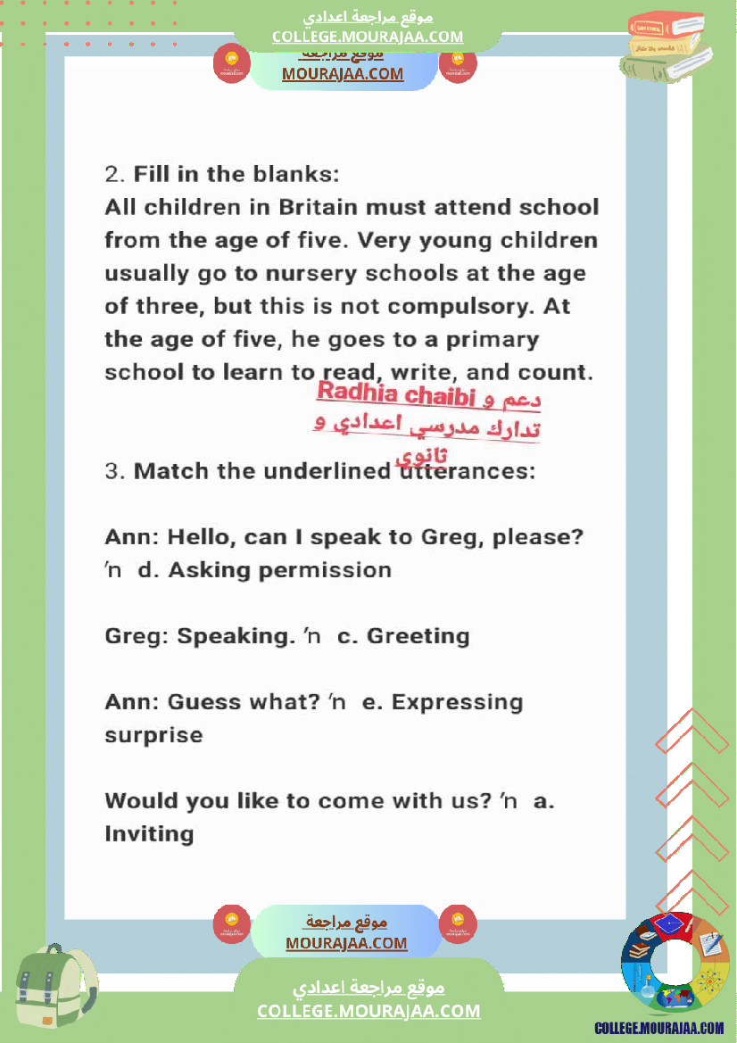 8 eme anglais devoir de synthese n 1 avec correction