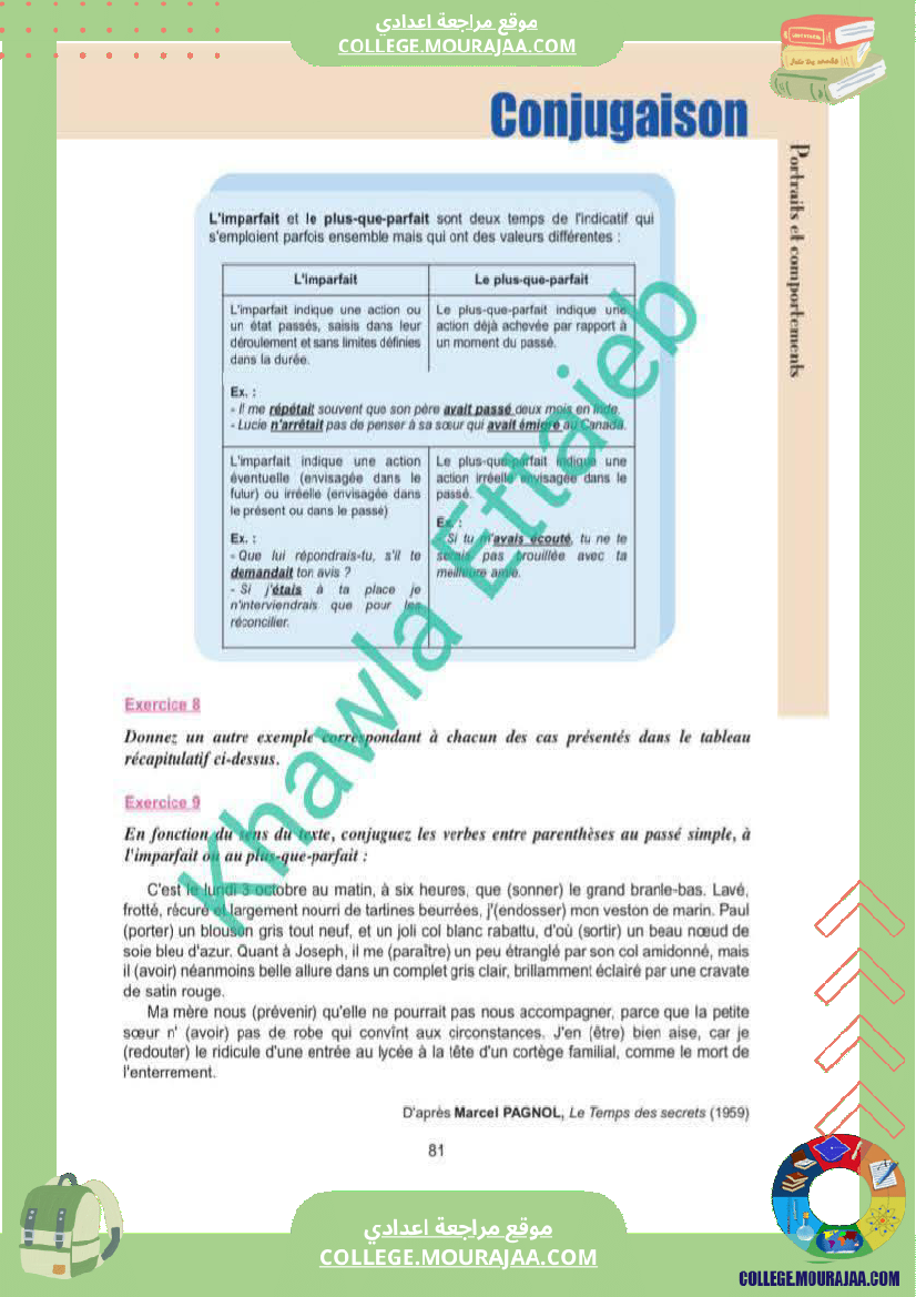 9eme_francais_conjugaison_l_imparfait_et_le_plus_que_parfait