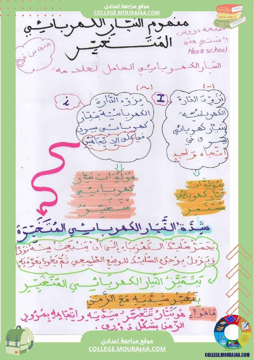 تلخيص_الفيزياء_سنة_تاسعة_الثلاثي_الأول