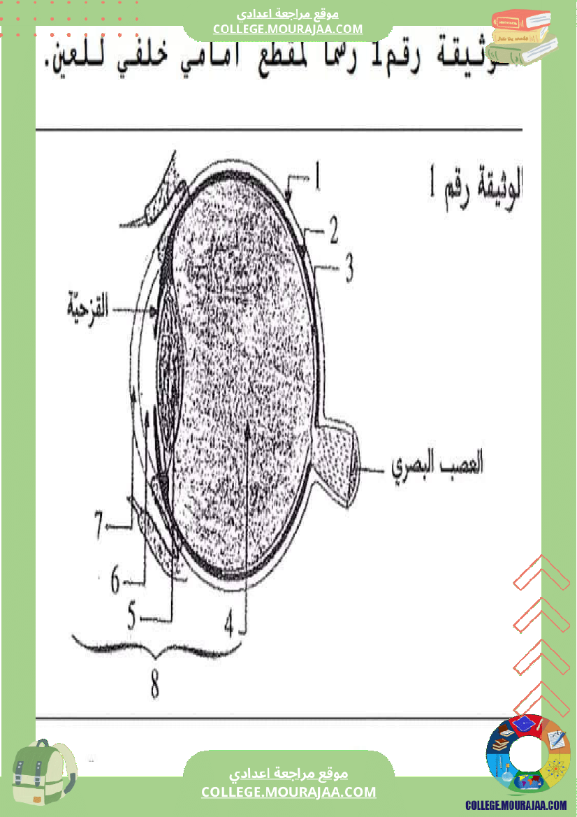 تلخيص_مادة_علوم_الحياة_والأرض_للسنوات_التاسعة_محور_بالعين