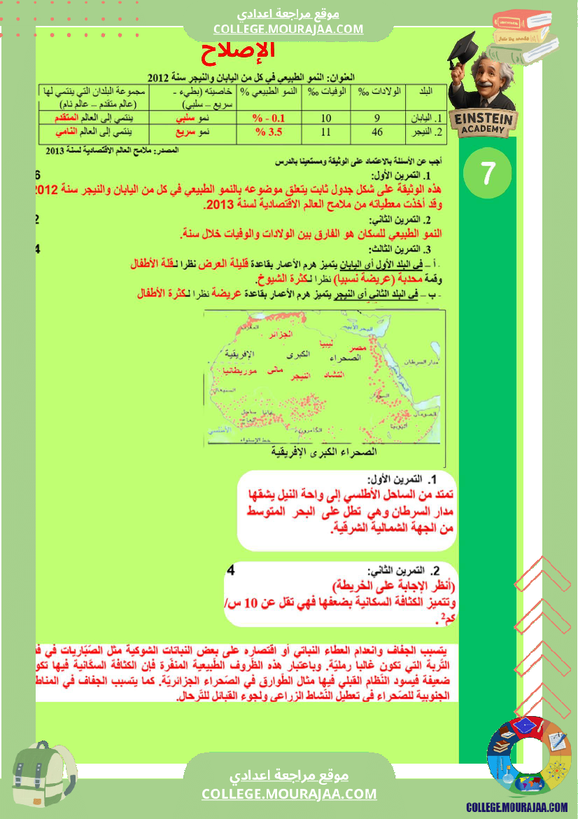 فرض_تأليفي_عدد1_في_الجغرافيا_السنة_السابعة_أساسي