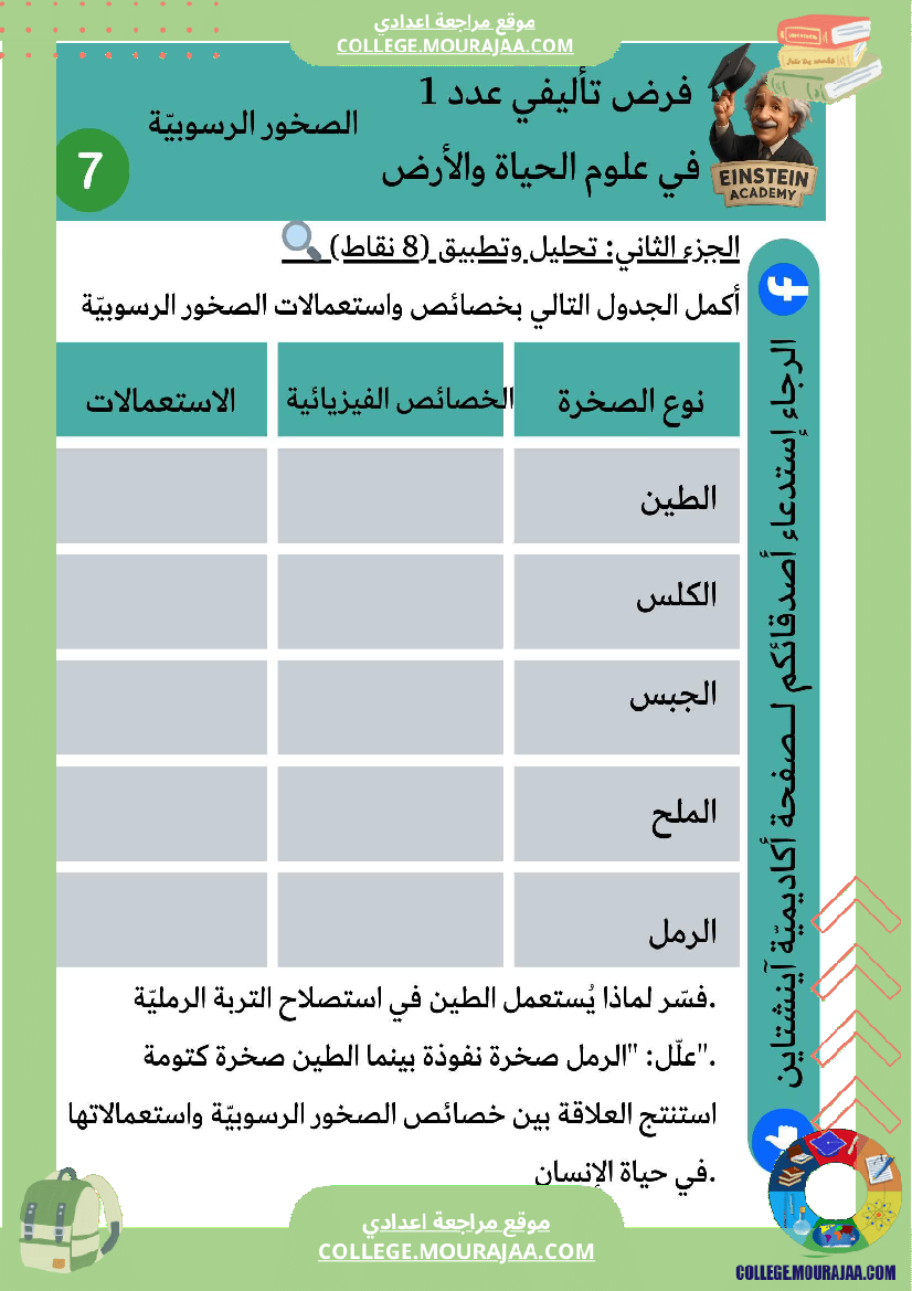 فرض_تأليفي_عدد_1_علوم_الحياة_والأرض_السنة_سابعة_أساسي
