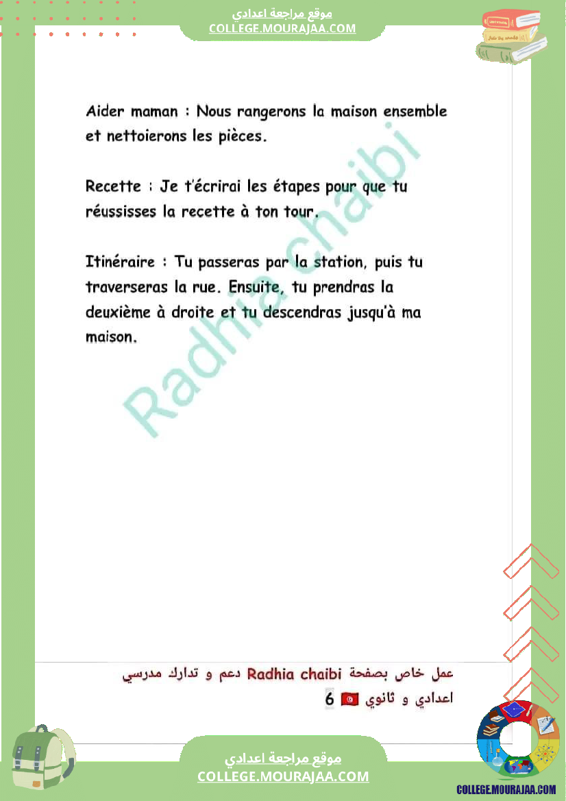 7 eme francais module n 2 vivre en ville vivre a la campagne conjugaison le futur simple