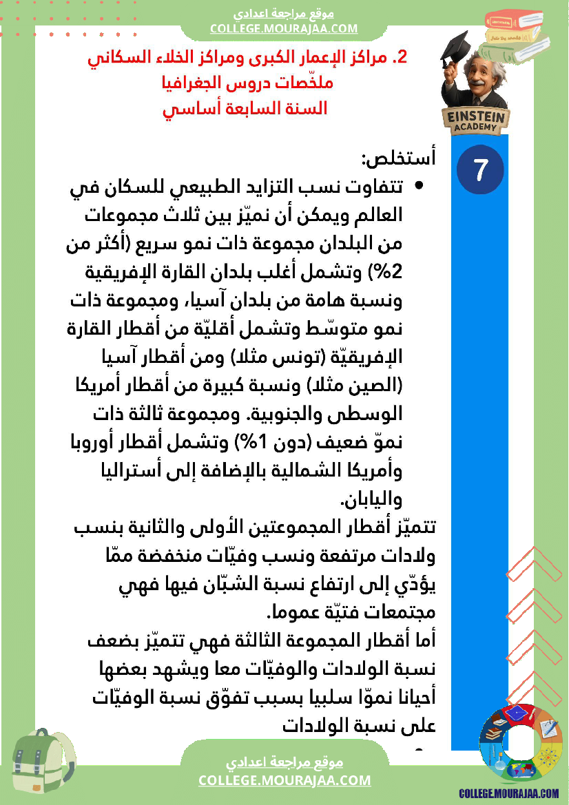 ملخصات_دروس_الجغرافيا_السنة_السابعة_أساسي_الثلاثي_الأو_ل