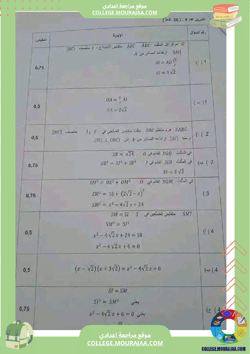 فرض_تأليفي_الرياضيات_مستوى_التاسعة_الثلاثي_الثالث