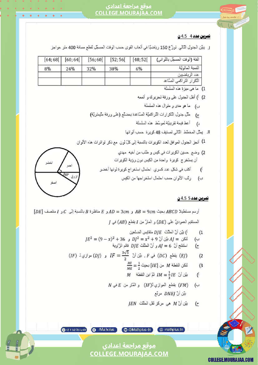 فرض_تأليفي_في_الرياضيات_سنة_التاسعة_ثلاثي_ثالث