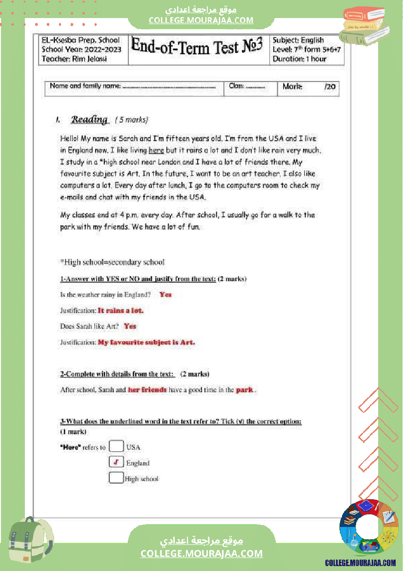 فرض_تأليفي_للسنة_السابعة_الانقليزية_الثلاثي_الثالث