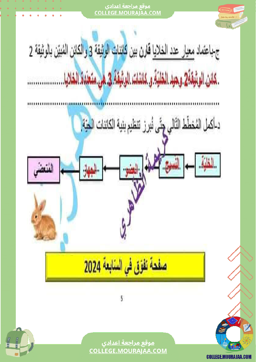 فرض_تأليفي_السابعة_علوم_الحياة_و_الارض_الثلاثي_الثالث