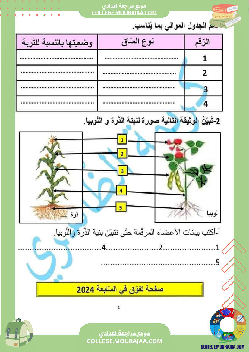 فرض_تأليفي_السابعة_في_علوم_الحياة_و_الارض_الثلاثي_الثالث