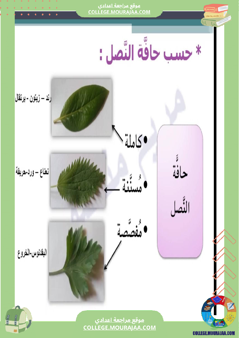سابعة اساسي علوم الحياة و الارض ثلاثي للافادة